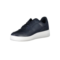 Tommy Hilfiger Blue Contrast Sneakers with Logo Detail -   -  Tommy Hilfiger.