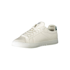 Tommy Hilfiger White Leather Men Sneaker -   -  Tommy Hilfiger.