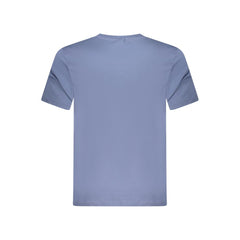 North Sails Blue Cotton Men T-Shirt -   -  North Sails.