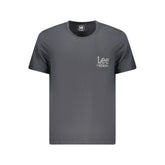 Lee Black Cotton Men T-Shirt -   -  Lee.