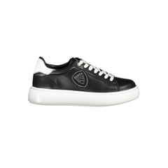 Blauer Black Leather Women Sneaker -   -  Blauer.