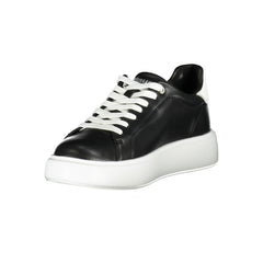 Blauer Black Leather Women Sneaker -   -  Blauer.