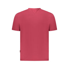 Napapijri Red Cotton Men T-Shirt -   -  Napapijri.