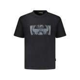 Napapijri Black Cotton Men T-Shirt -   -  Napapijri.