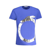 Trussardi Blue Cotton T-Shirt -   -  Trussardi.