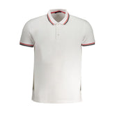 Cavalli Class White Cotton Polo Shirt -   -  Cavalli Class.