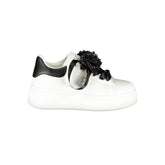 Laura Biagiotti White Polyester Women Sneaker -   -  Laura Biagiotti.