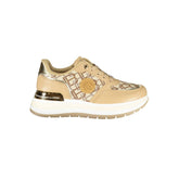 Laura Biagiotti Beige Polyester Women Sneaker -   -  Laura Biagiotti.