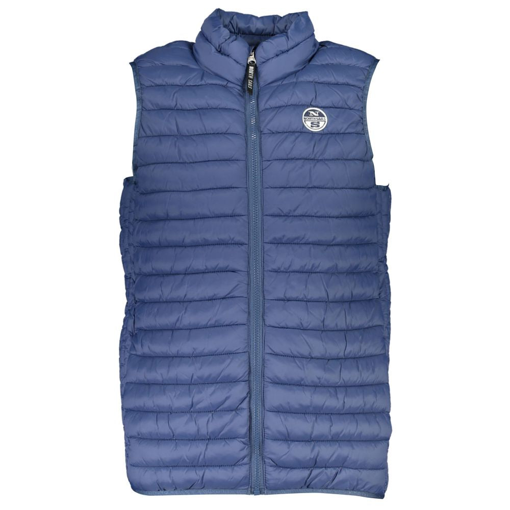 North Sails Blue Polyamide Men Jacket -   -  North Sails.
