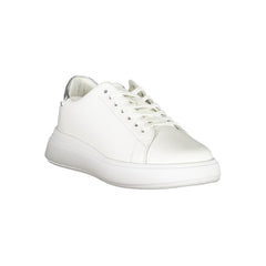 Calvin Klein Chic White Sneakers with Contrast Details -   -  Calvin Klein.