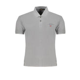 Napapijri Brown Cotton Men Polo Shirt -   -  Napapijri.