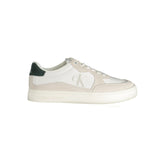 Calvin Klein White Leather Men Sneaker -   -  Calvin Klein.