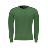 Cavalli Class Green Viscose Men Sweater -   -  Cavalli Class.