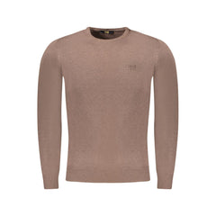 Cavalli Class Brown Viscose Men Sweater -   -  Cavalli Class.