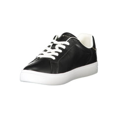 Tommy Hilfiger Black Leather Women Sneaker -   -  Tommy Hilfiger.