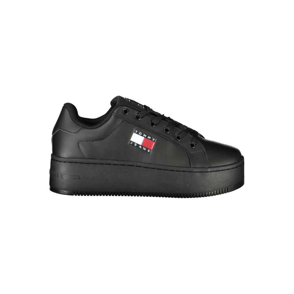 Tommy Hilfiger Black Polyethylene Women Sneaker -   -  Tommy Hilfiger.