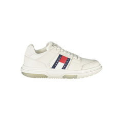 Tommy Hilfiger White Leather Women Sneaker -   -  Tommy Hilfiger.