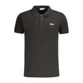 Fila Black Cotton Men Polo Shirt -   -  Fila.