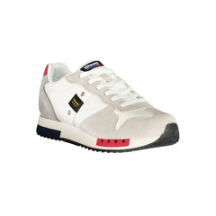 Blauer White Polyethylene Men Sneaker -   -  Blauer.