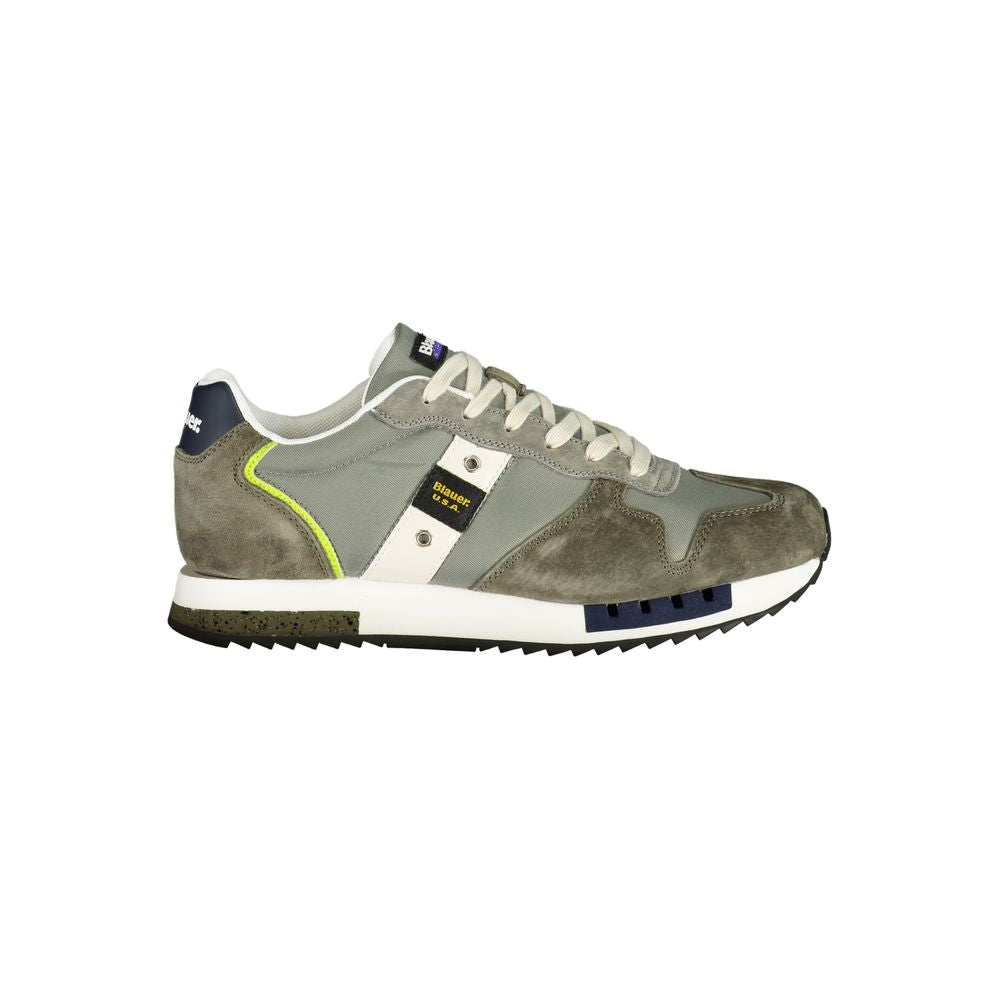Blauer Green Polyester Mens Sneaker -   -  Blauer.