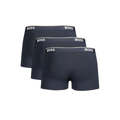 Hugo Boss Blue Cotton Men Boxer Underwear -   -  Hugo Boss.