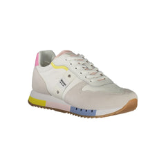 Blauer White Leather Women Sneaker -   -  Blauer.