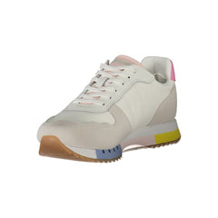 Blauer White Leather Women Sneaker -   -  Blauer.