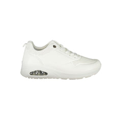 Laura Biagiotti White Polyester Women Sneaker -   -  Laura Biagiotti.