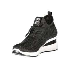 Laura Biagiotti Black Polyester Women Sneaker -   -  Laura Biagiotti.