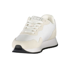 Tommy Hilfiger White Leather Men Sneaker -   -  Tommy Hilfiger.