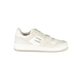 Tommy Hilfiger White Leather Men Sneaker -   -  Tommy Hilfiger.