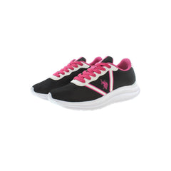 U.S. POLO ASSN. Black Polyester Women Sneaker -   -  U.S. POLO ASSN..