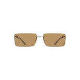 Calvin Klein Beige Metal Women Sunglass -   -  Calvin Klein.