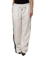 Dolce & Gabbana White Jogger Sweatpants Pants - - Dolce & Gabbana.