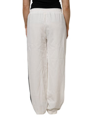 Dolce & Gabbana White Jogger Sweatpants Pants - - Dolce & Gabbana.