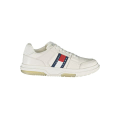 Tommy Hilfiger White Polyethylene Men Sneaker - - Tommy Hilfiger.