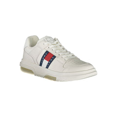 Tommy Hilfiger White Polyethylene Men Sneaker - - Tommy Hilfiger.