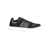 Tommy Hilfiger Black Leather Men Sneaker -   -  Tommy Hilfiger.