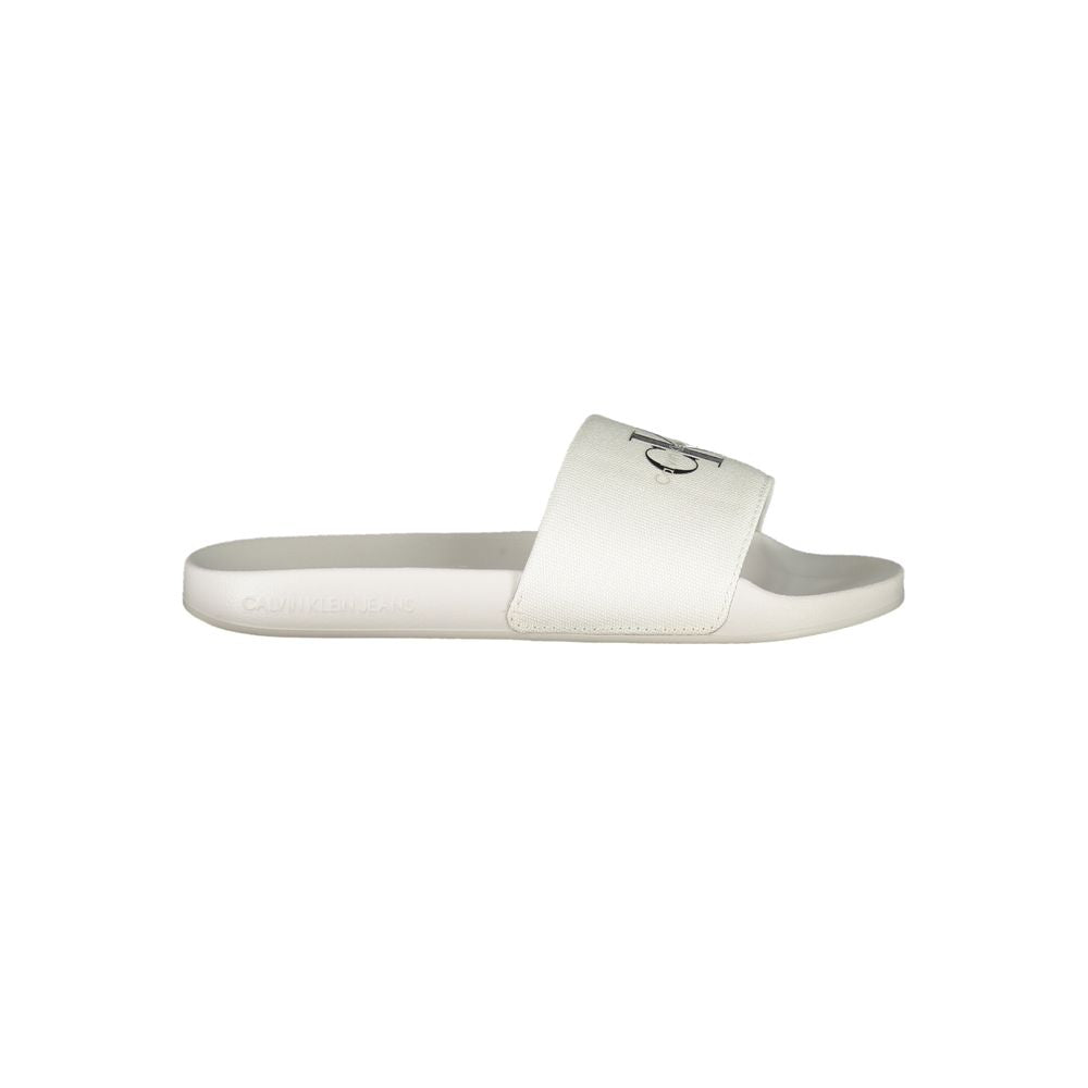Calvin Klein White Polyester Women Sandal -   -  Calvin Klein.