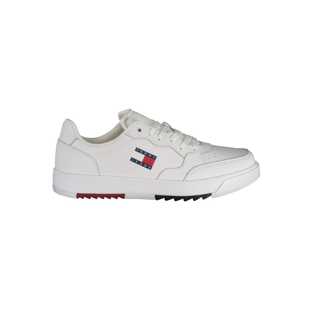 Tommy Hilfiger White Polyethylene Men Sneaker -   -  Tommy Hilfiger.