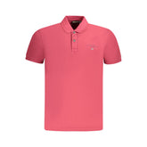 Napapijri Red Cotton Men Polo Shirt -   -  Napapijri.