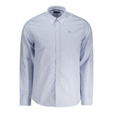 North Sails Light Blue Cotton Men Shirt -   -  North Sails.