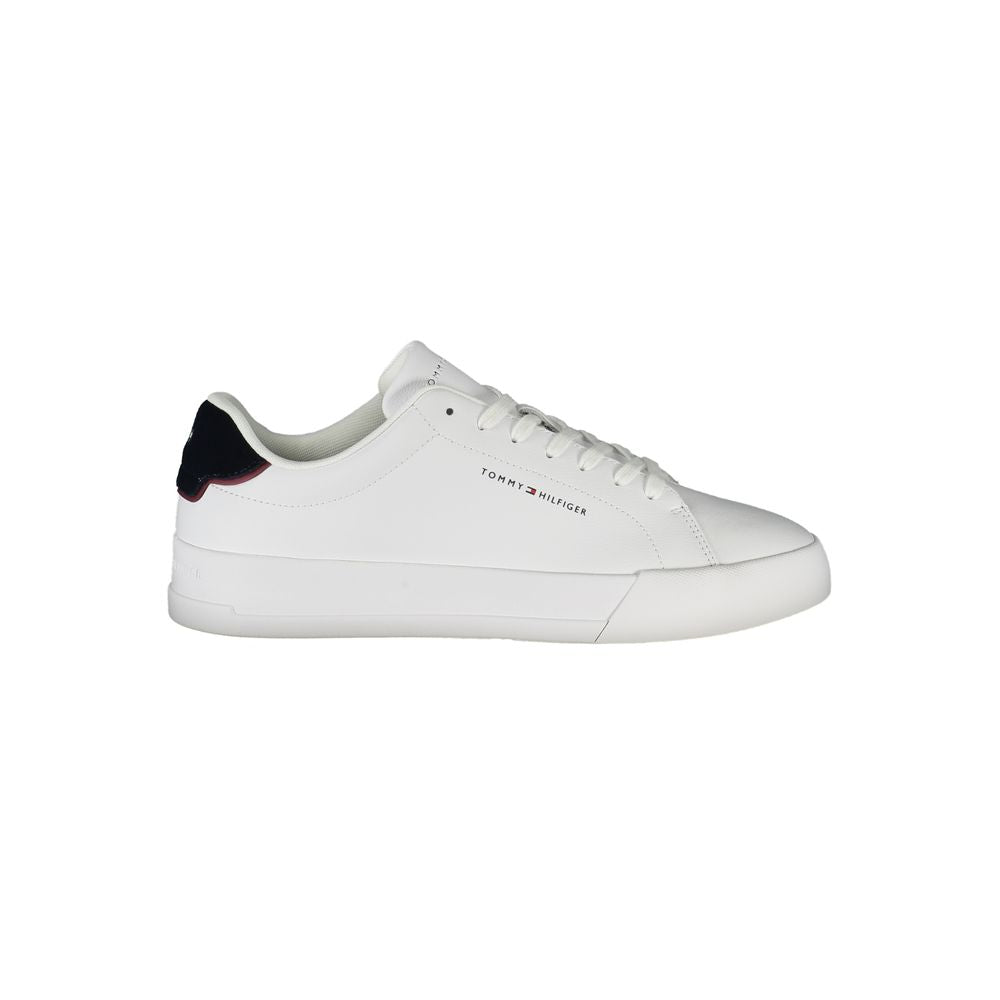 Tommy Hilfiger White Polyethylene Men Sneaker -   -  Tommy Hilfiger.