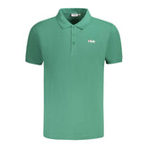 Fila Green Cotton Men Polo Shirt -   -  Fila.