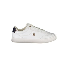 Tommy Hilfiger White Leather Women Sneaker -   -  Tommy Hilfiger.