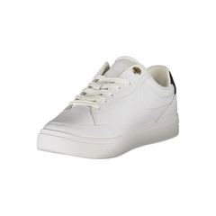 Tommy Hilfiger White Leather Women Sneaker -   -  Tommy Hilfiger.
