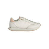 Tommy Hilfiger White Polyester Sneaker -   -  Tommy Hilfiger.