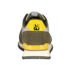 Napapijri Elegant Beige Lace-Up Sporty Sneakers -   -  Napapijri.