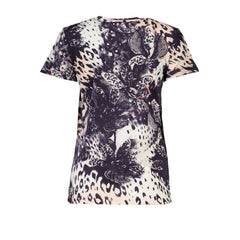 Cavalli Class Pink Cotton Tops & T-Shirt -   -  Cavalli Class.