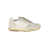 Napapijri White Leather Men Sneaker -   -  Napapijri.